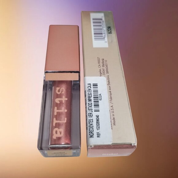 Stila Shimmer & Glow Liquid Eye Shadow 4.5ml SHADE JEZEBEL - Picture 6 of 6